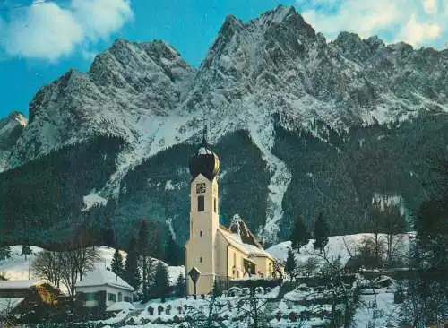 Germany Zugspitzdorf Grainau/Oberbayern Pfarrkirche in Obergrainau
