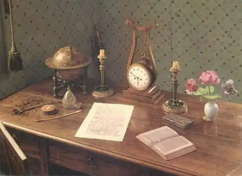 Germany Weimar Schiller's house writing table
