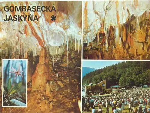 Czech Republic Gombasecka Jaskyna Barlang Cave multi view