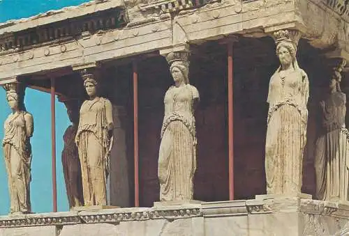 Greece Athens Acropolis the Caryatides