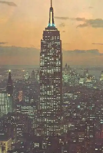 Postcard United States > NY - New York > New York City > Empire State Building
