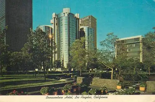 Postcard United States > CA - California > Los Angeles Bonaventure Hotel