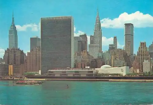Postcard United States NY United Nations HQ 1968