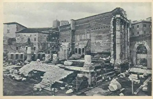 Postcard Italy Rome Foro di Augusto