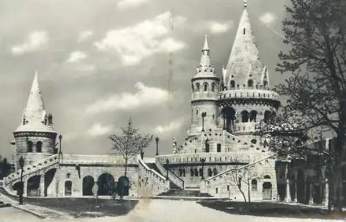 Postcard Hungary Budapest Halaszbastya