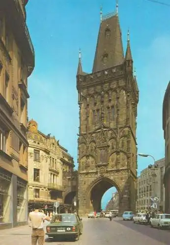 Czech Republic Prague Old Town Powder Tower