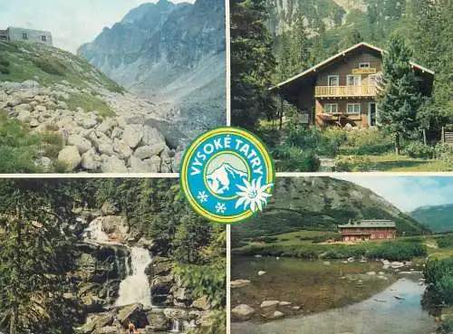 Slovakia High Tatras different mountain aspects and views