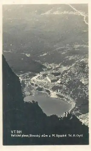 Postcard Slovakia Velické pleso