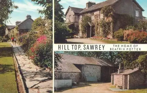 Postcard United Kingdom > England Cumbria Hill Top Sawrey