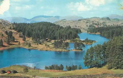 Postcard United Kingdom > England the English lakes Tarn Hows