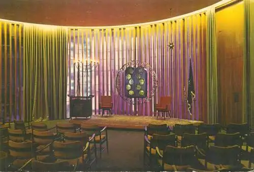 Postcard United States > CO - Colorado > Colorado Springs Jewish chapel US Air Force Academy