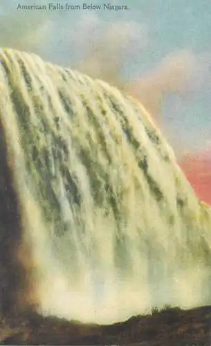 Postcard USA American Falls Niagara