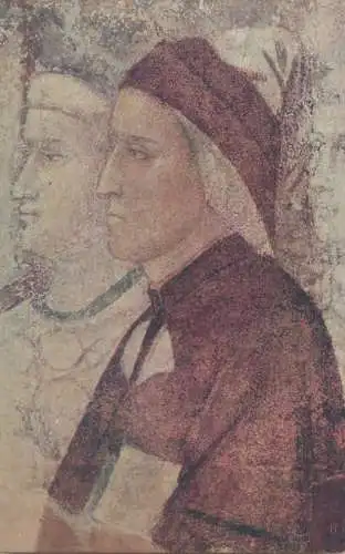 Postcard Italy Toscana > Firenze (Florence) Dante e brunetto latini