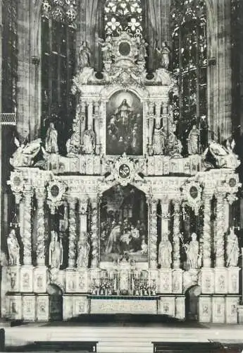 Germany Erfurt Dom Inneres Hochaltar