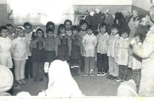 Romania kindergarten back note Gilau 1987 photo