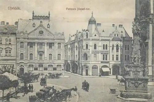 Serbia Újvidék Ferencz Jozsef-ter water damage unstick back