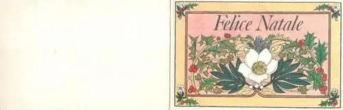 Reader`s Digest Publicita greetings card Felice Natale