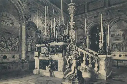 Postcard Italy Padova Arca Santa della Cappella di S. Antonio