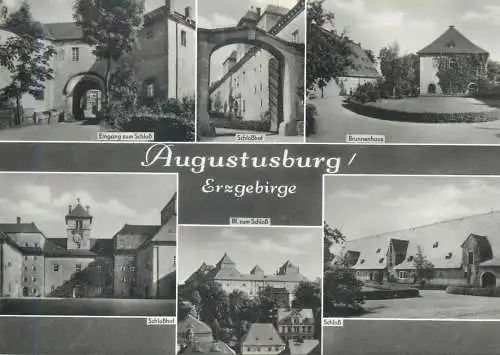 Germany Augustusburg Erzgebirge multi view