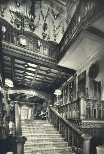 Slovakia Betliar castle staircase