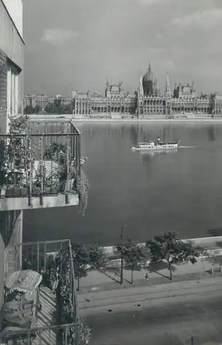 Hungary Budapest Parliament & Danube sailing types and scenes