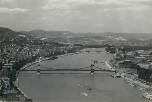 Hungary Budapest Danube bridges