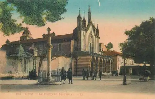 Postcard France Nice le couvent de Cimiez