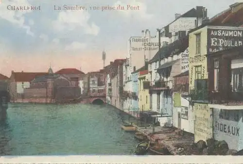 Postcard Belgium Charleroi