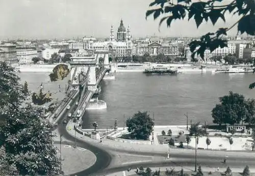 Hungary Budapest Kettenbrucke