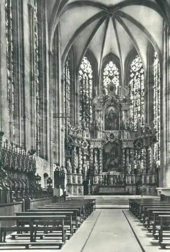 Germany Erfurt Dom Inneres Hohes Chor, Hochaltar