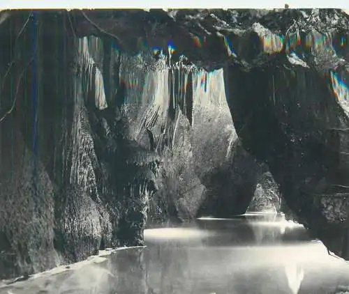 Czech Republic Moravian Karst Punkva cave underground river scenery