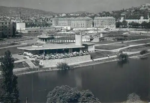 Hungary Budapest square of the youth general view