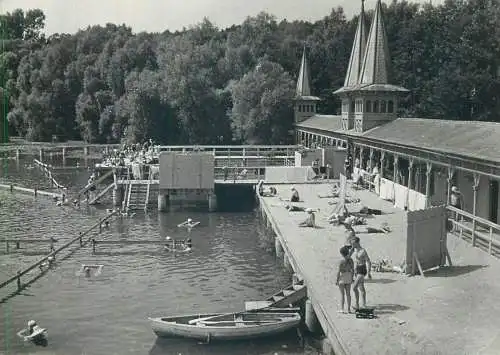 Hungary Heviz Gyogyfurdo Strandbad