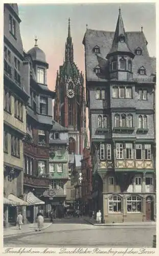 Postcard Germany Frankfurt am Main Durchblicken