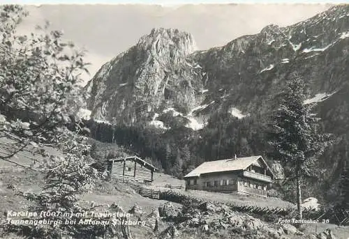 Postcard Germany Karalpe mit Traunstein
