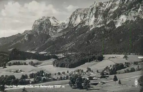 Postcard Germany Deutsche Alpenstrasse mit Reiteralpe