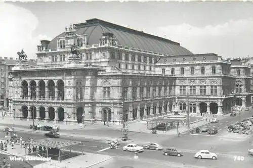 Postcard Austria Wien stastroper