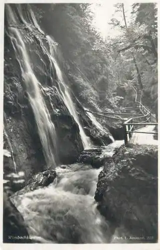 Postcard Germany Wimbachklamm