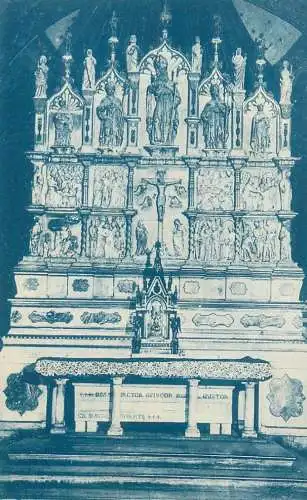 Postcard Italy Milano il Celebre Altare nella Chiesa di S Eustorgio