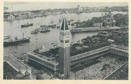 Postcard Italy > Veneto > Venezia (Venice) aerial campanile