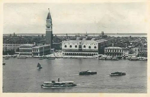 Postcard Italy > Veneto > Venezia (Venice) San Marco campanile