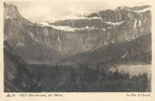 Postcard France Haute Savoie Sixt-Fer-à-Cheval