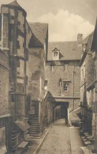 Postcard France le Mont Saint Michel la tour du Guet