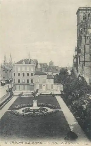 Postcard France Chalons sur Marne