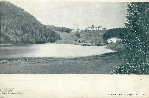 Postcard Austria Styria Enactol lake view