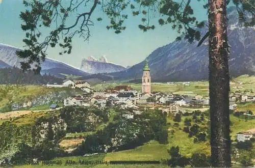 Postcard Italy Dolomiti alto