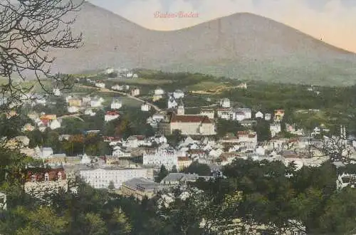 Postcard Germany Baden Baden
