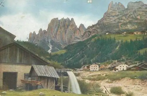 Postcard Italy In den Dolomiten von Tirol Partie bei Perra