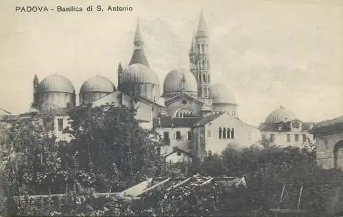 Postcard Italy Padova Basilica di S. Antonio