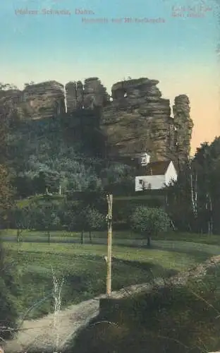 Postcard Germany Dahn pfalzer Schweiz